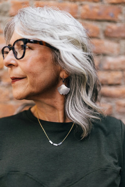 Resilience Ginko Leaf Earrings