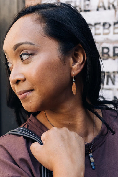 Take Flight Copper Earrings