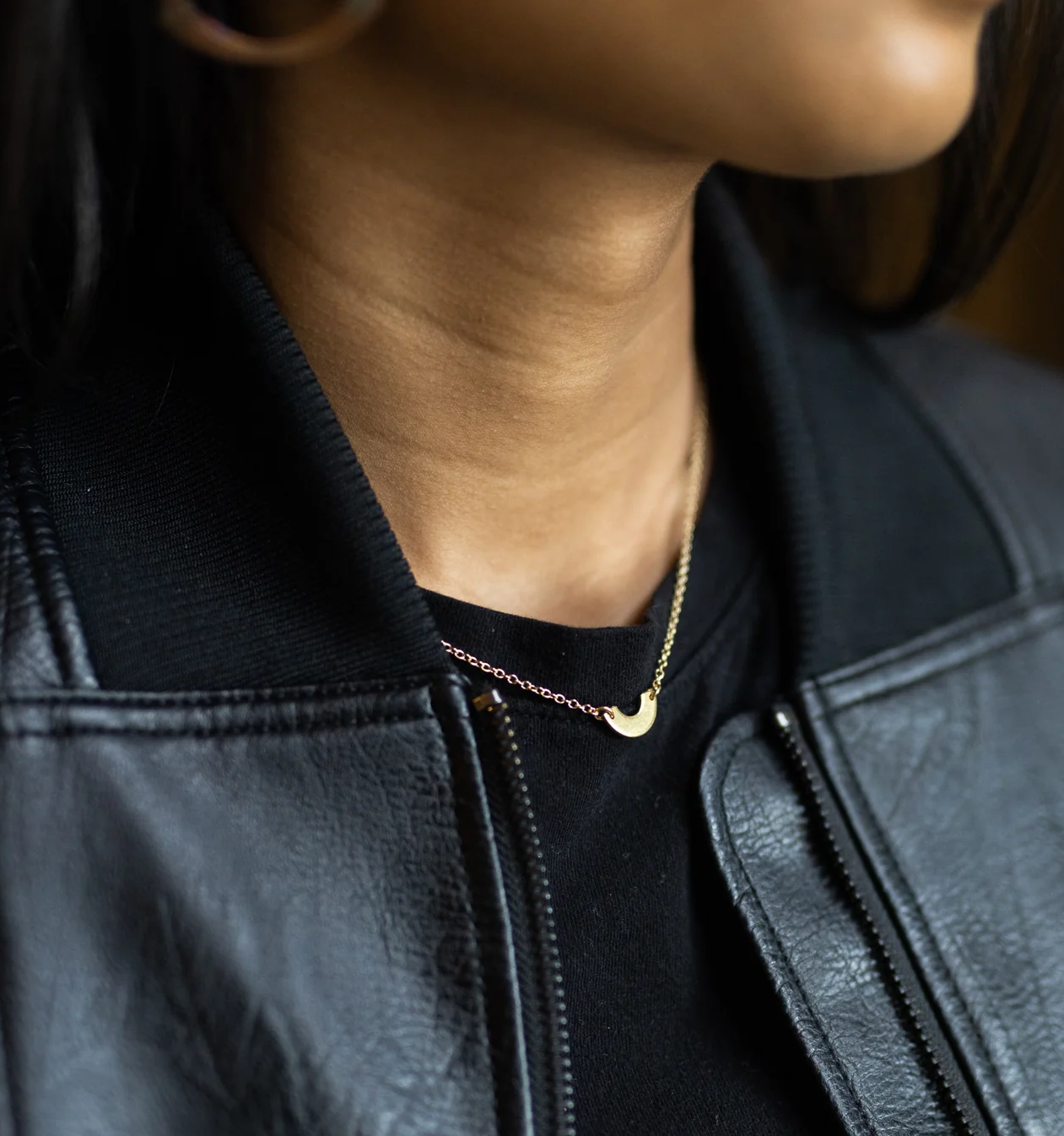 Mend on the Move Poured Out Gold Plated Necklace