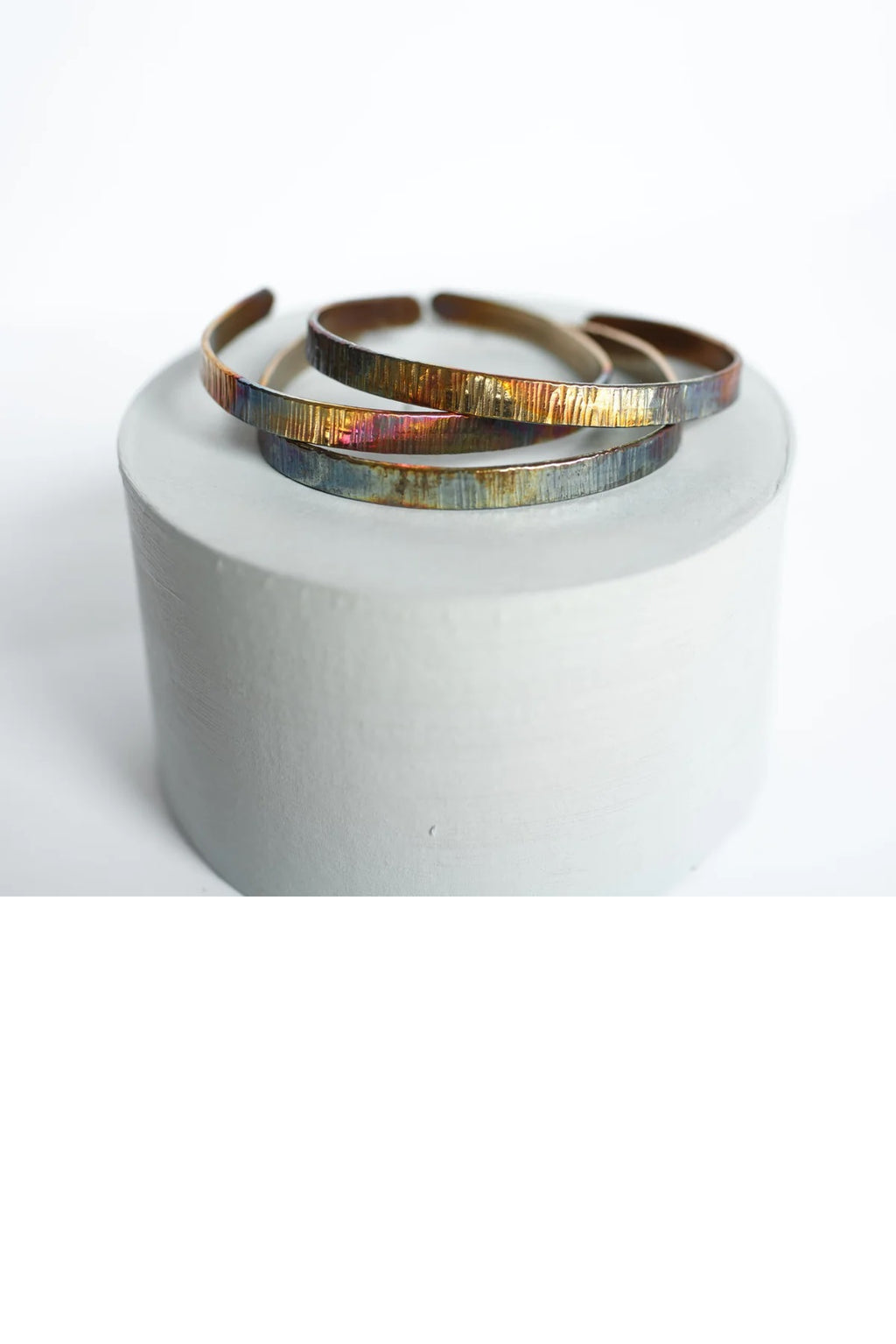 Refined Through Fire Cuff Bracelet