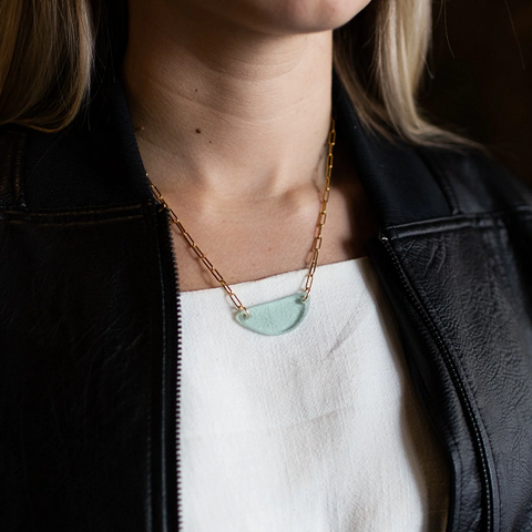 Mend on the Move Tidal Pool Necklace