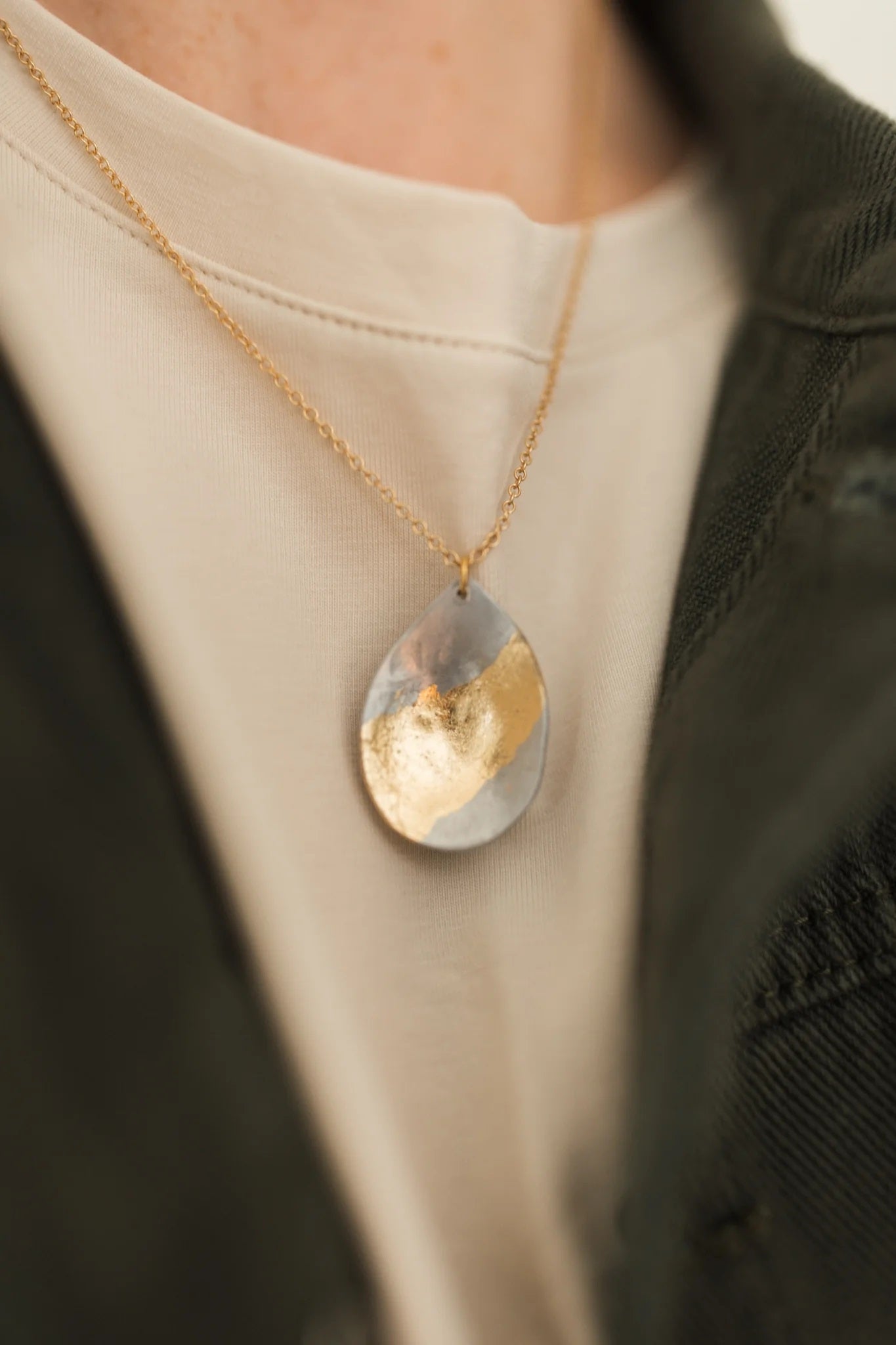 Mend on the Move Within Teardrop Necklace