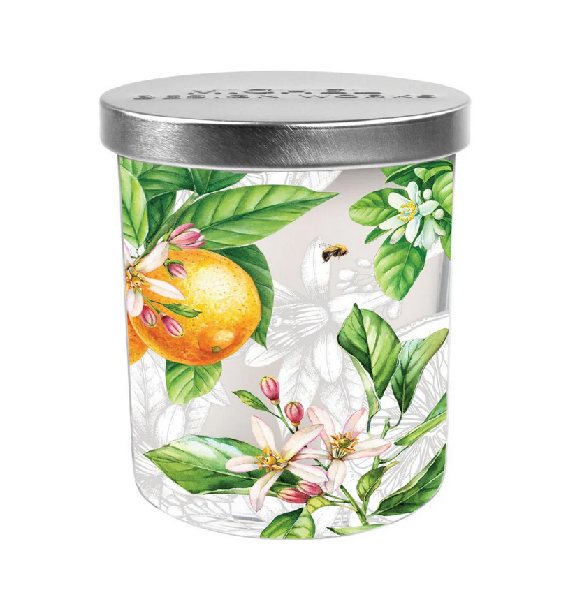 Michel Design Works Decorative Glass Candle L'Orange