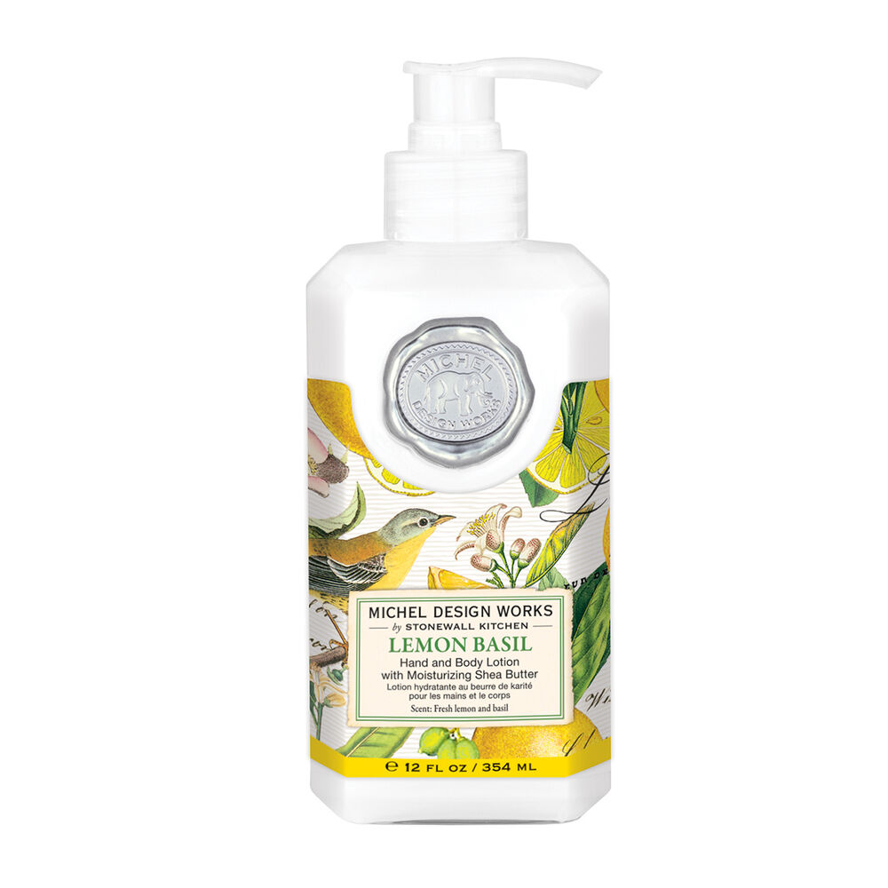 Michel Design Works' Hand & Body Lotion Lemon Basil