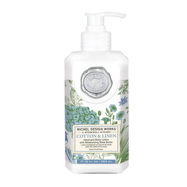 Michel Design Works' Hand & Body Lotion Cotton Linen