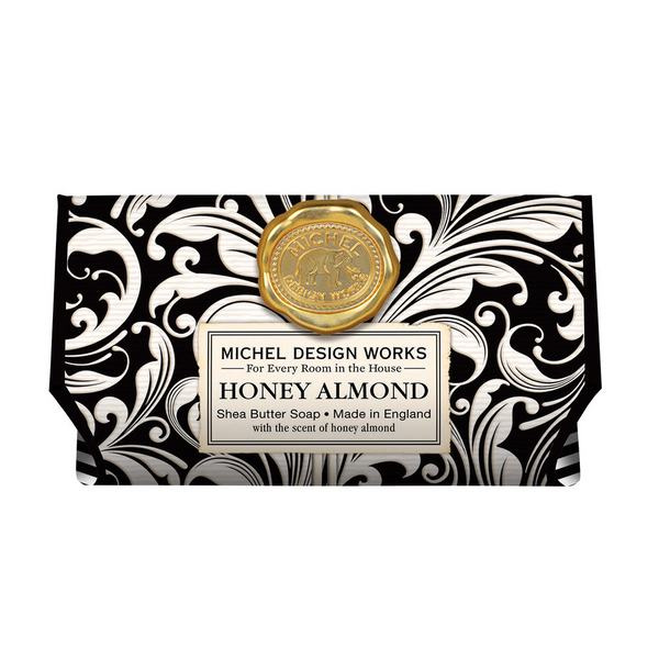 Michel Design Work's Large Bath Soap Bar Honey Almond