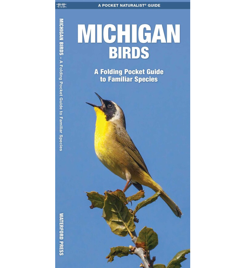 Michigan Birds Folding Pocket Guide