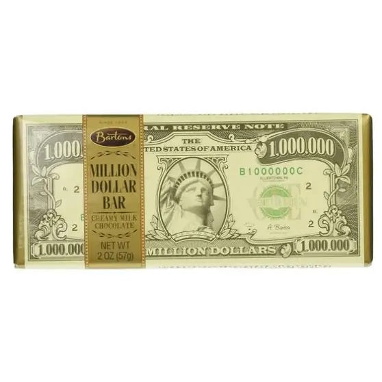 Million Dollar Creamy Milk Chocolate Bar