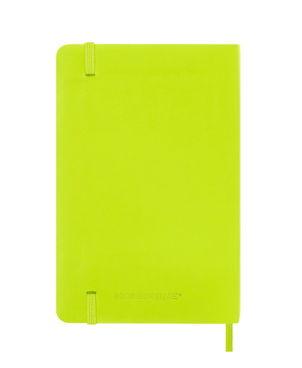 Pocket Sized Ruled Notebook in Lemon Green