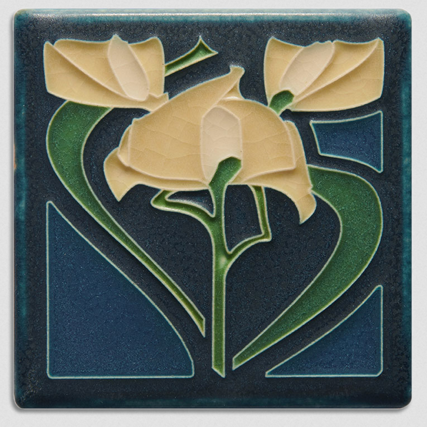 4x4 Freesia Art Tile