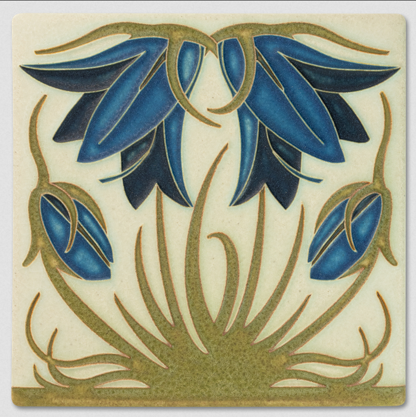 Motawi 6X6 Ladybell Art Tile