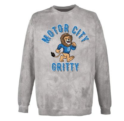 Jess's Favorite Thing: Motor City Gritty Sweatshirt Smoke Grey