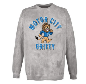 Jess's Favorite Thing: Motor City Gritty Sweatshirt Smoke Grey