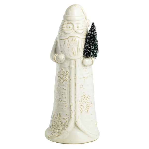 White Christmas Santa / Large
