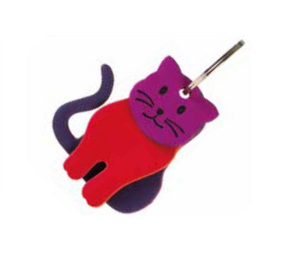 Mywalit Leather Keyring Cat
