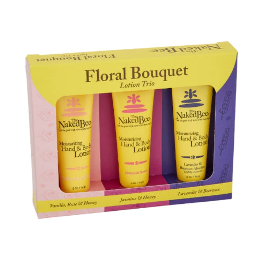 Floral Bouquet Lotion Trio