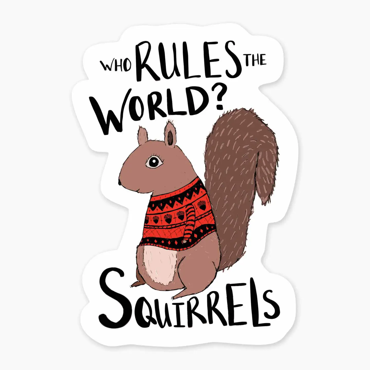 Squirrels Sticker