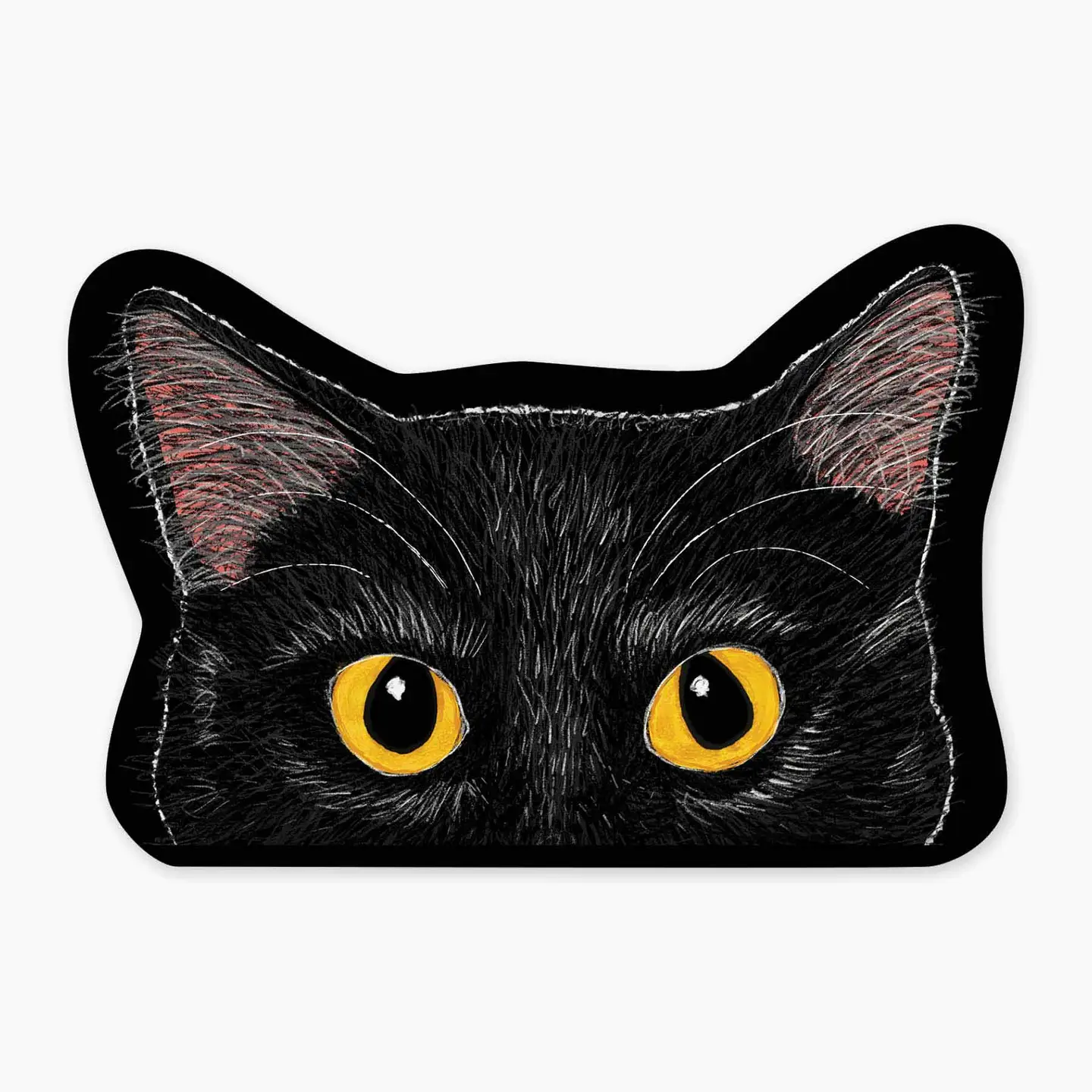 Tinker Black Cat Sticker