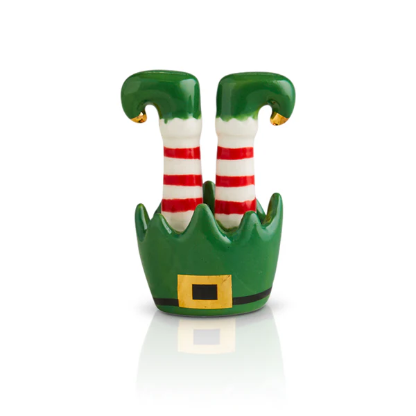 Nora Fleming Mini Jingle Toes Elf Legs