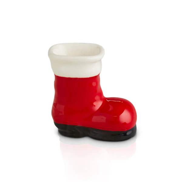 Nora Fleming Mini Big Guy's Boots Santa