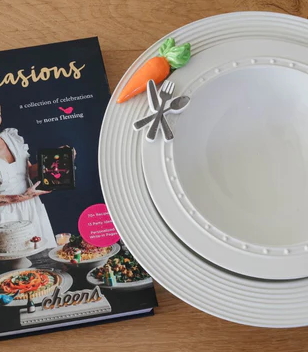 Nora Fleming's Pinstripes Biggie Bowl