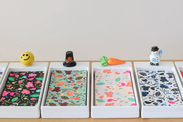 Nora Fleming Pinstripes Melamine Guest Towel Holder