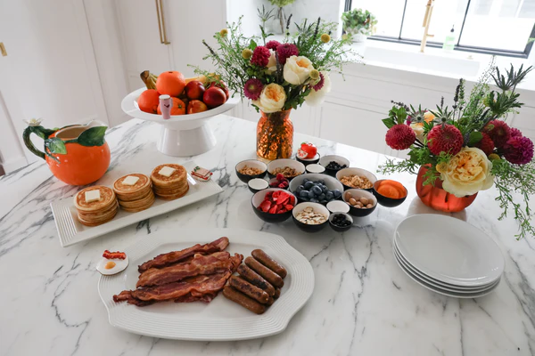 Nora Fleming's Pinstripes Pretty Platter