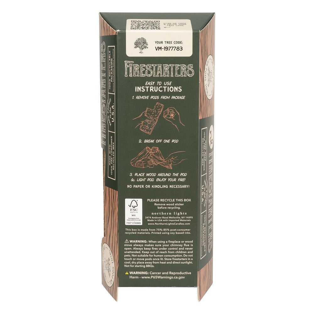 Fragranced Firestarters / Click for Scents