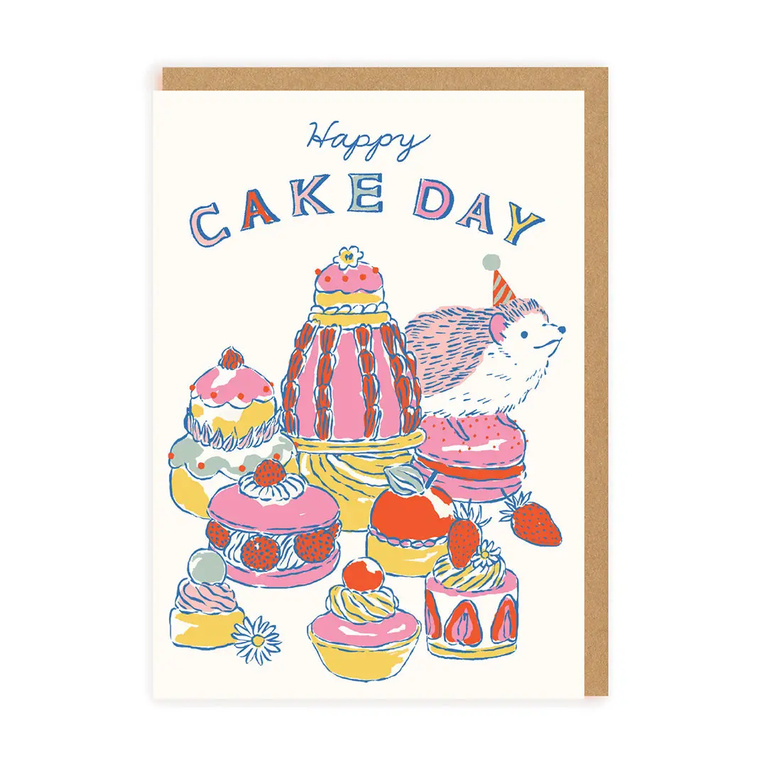 Happy Cake Day Birthday Card