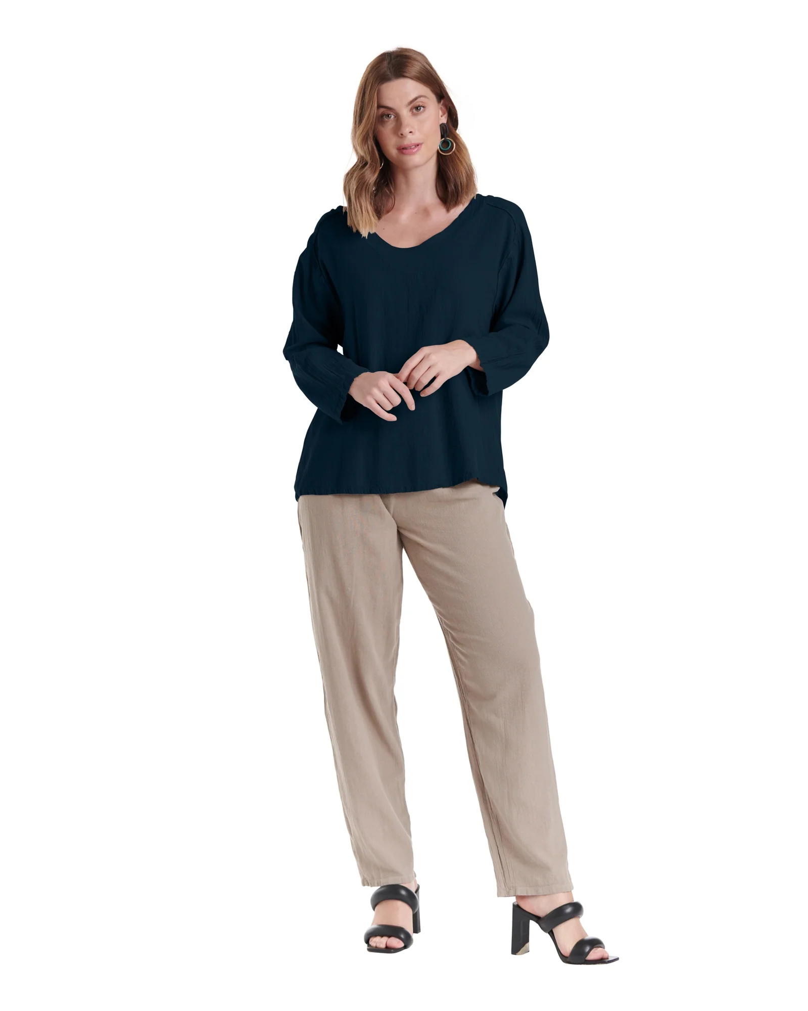 Oh My Gauze's Classic Blouse Sapphire