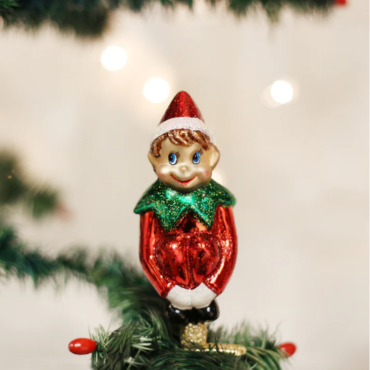 Christmas Pixie Clip-on Ornament