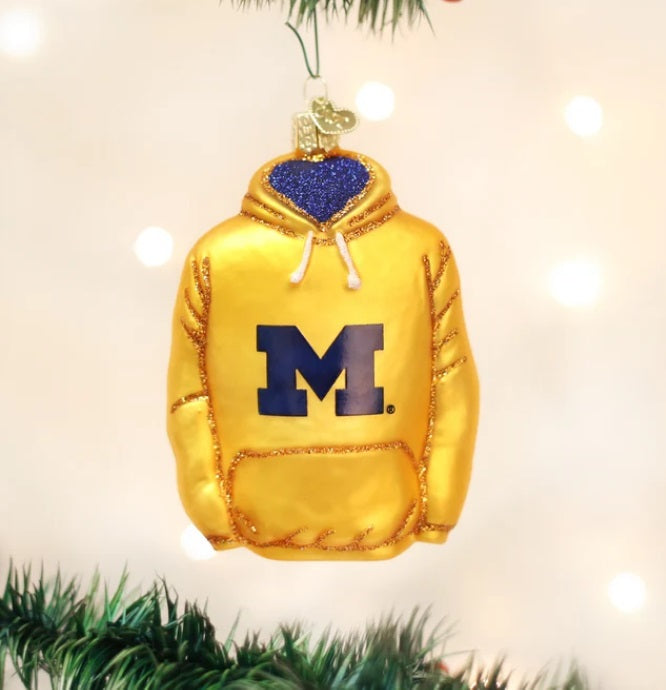 Michigan Hoodie Ornament