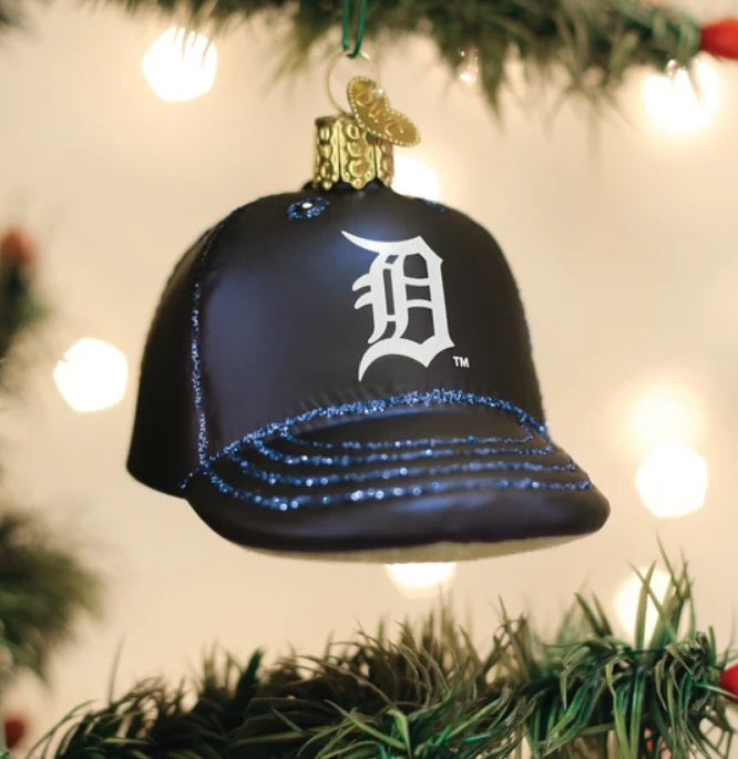 Tigers Baseball Cap Ornament