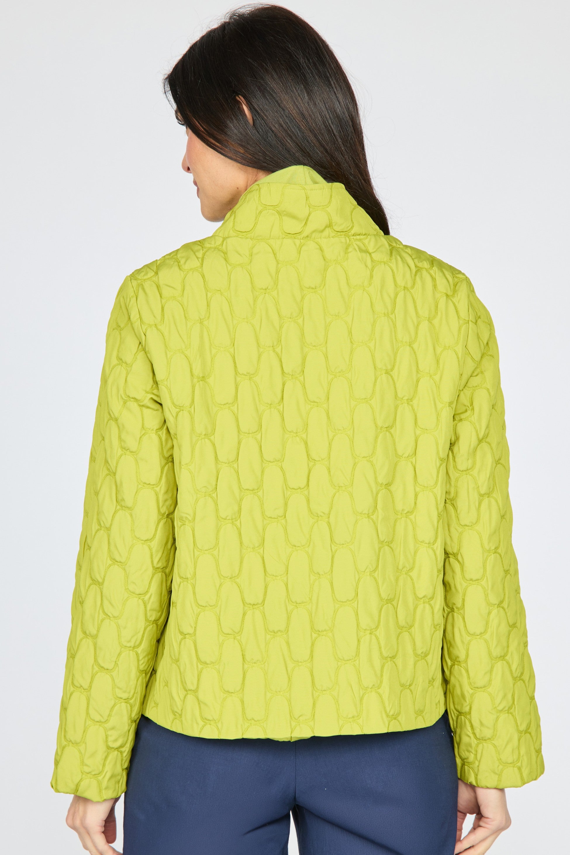 Olivia's Angled Jacket in Pear