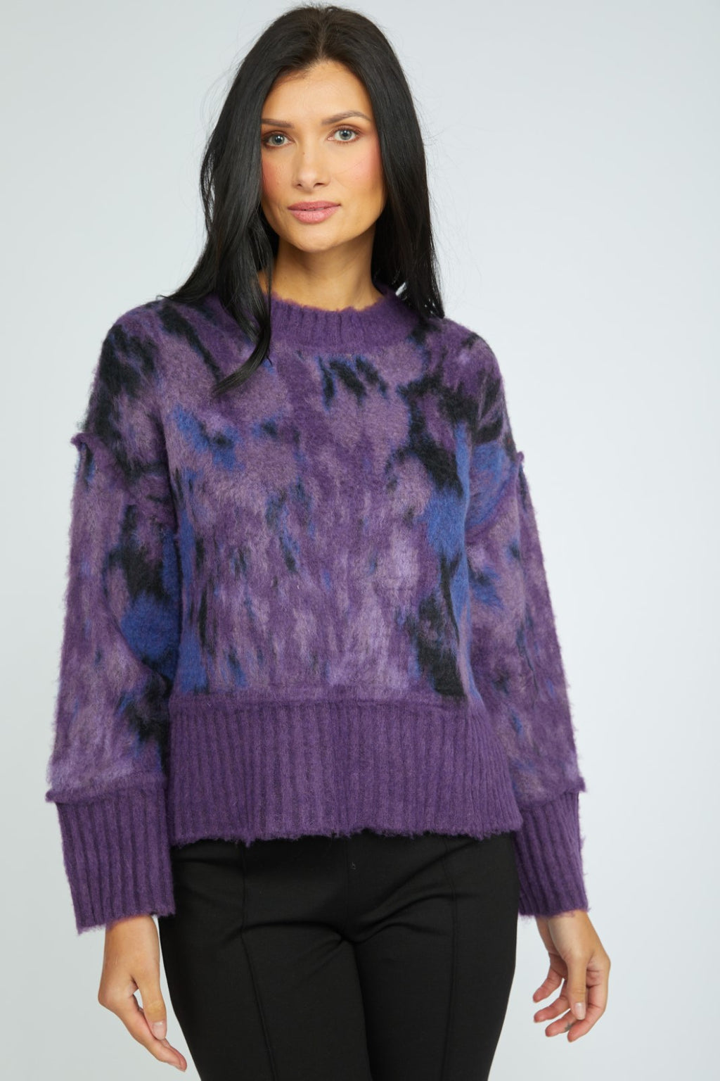 The Harvest Pullover from Olivia in Violet