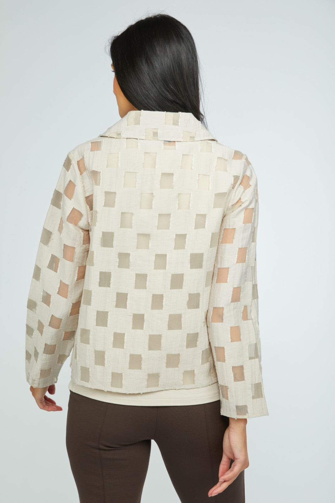 Olivia's Outside the Box Easy Shirt Jacket in Cloud