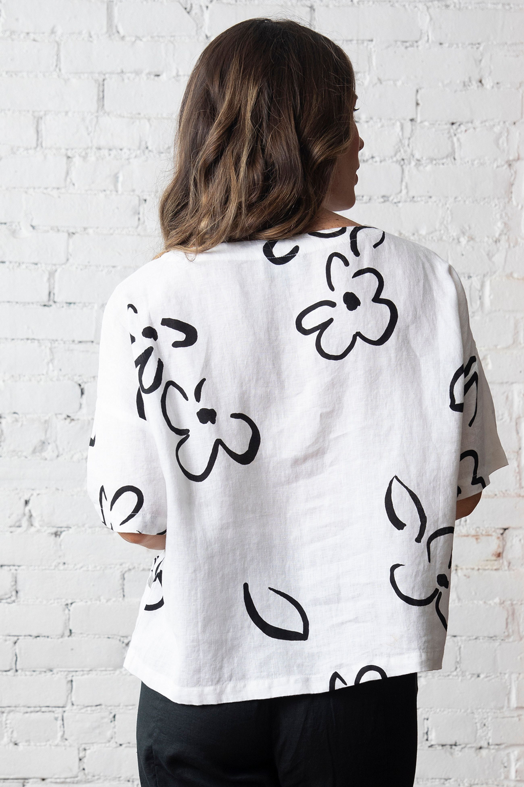 Olivia's Soho Sidestep Pullover in White