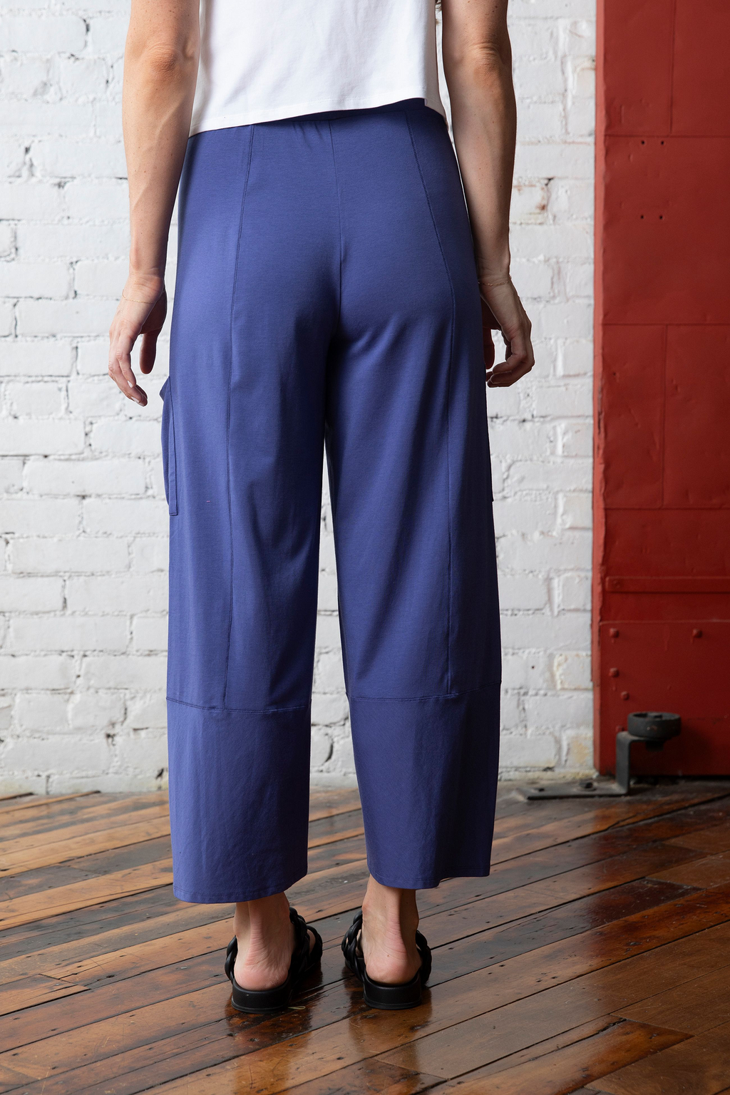 Olivia by Habitat's Zanna Patch Pocket Pant in Dusk