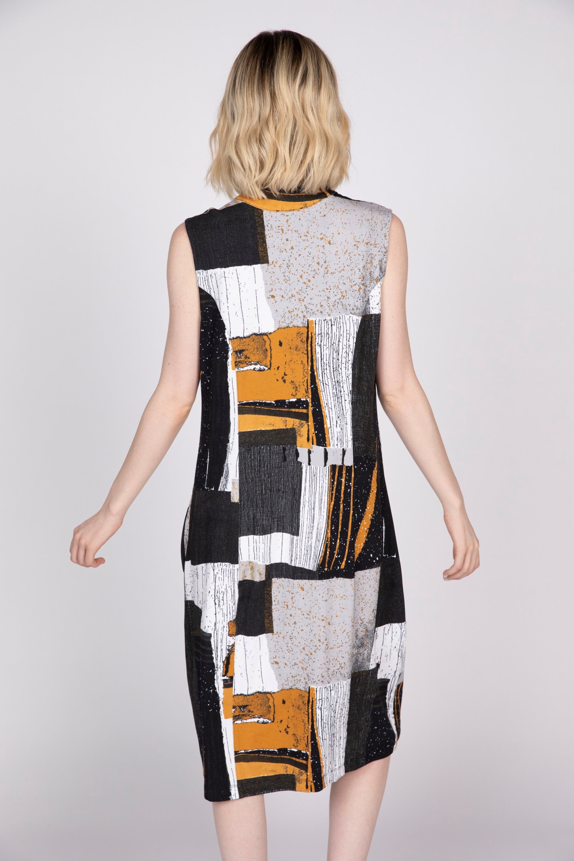 Olivia by Habitat Arthouse Tank Dress in Neutral