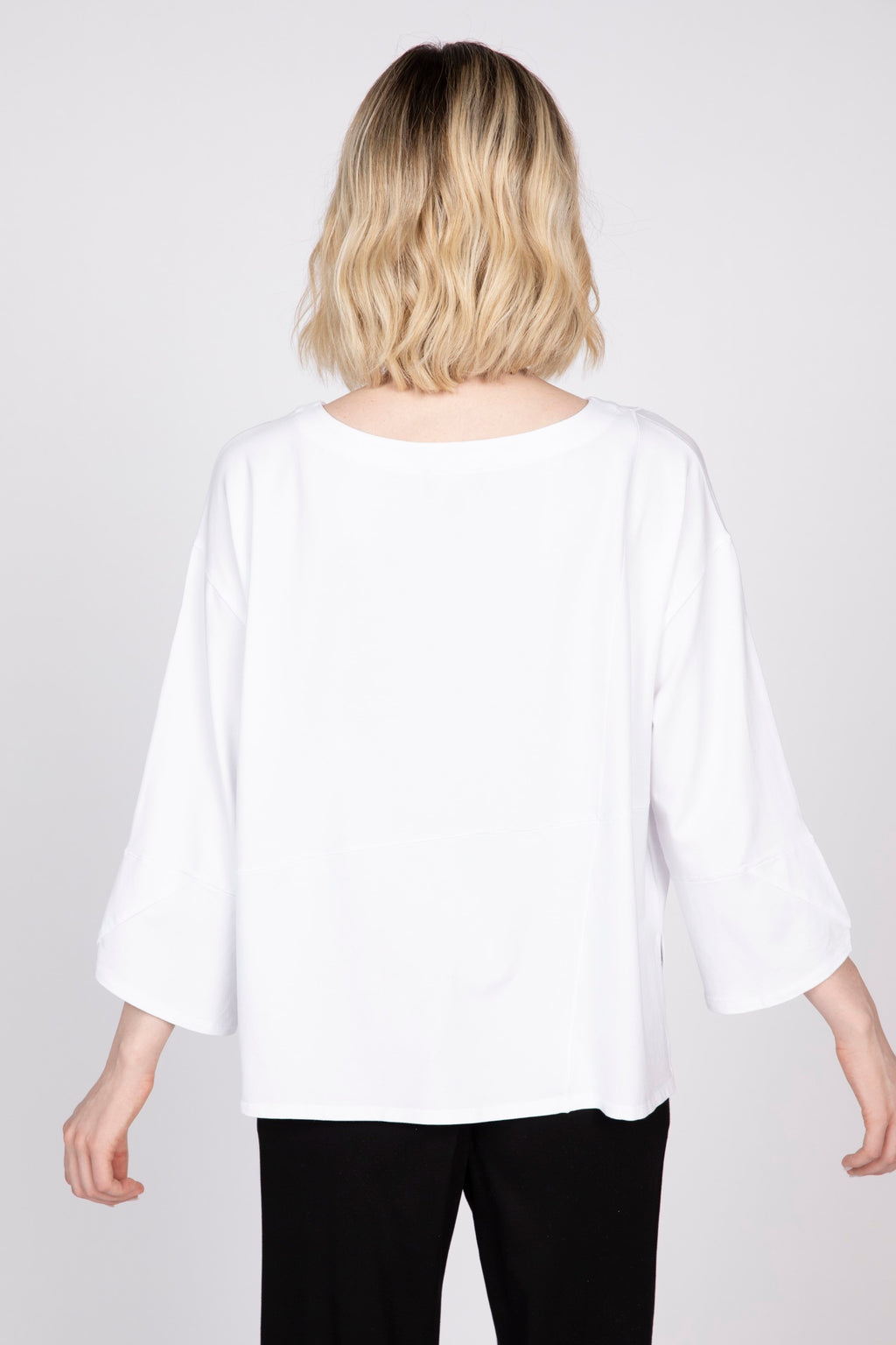 Olivia Boxy Zanna Top in White