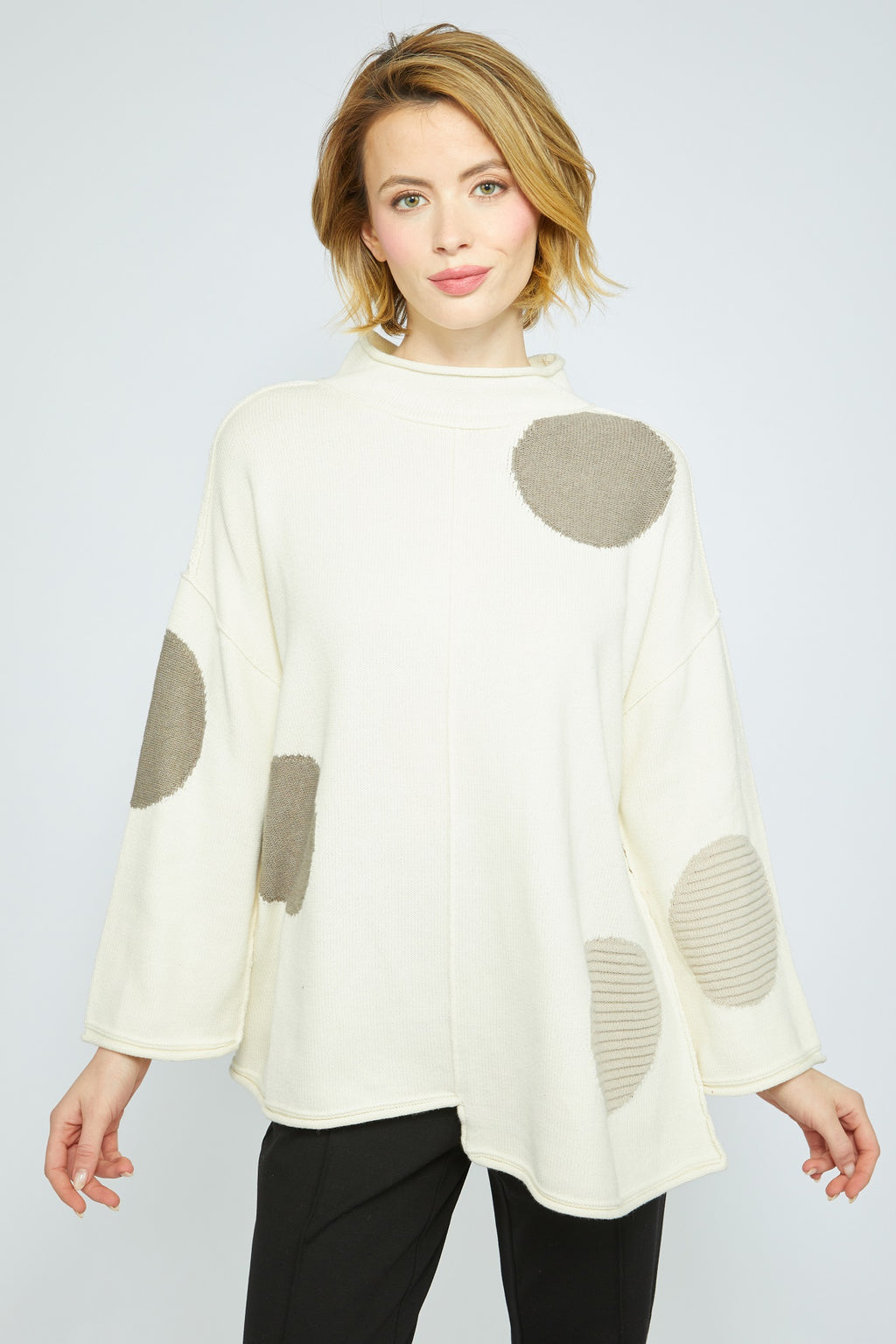 Olivia by Habitat's Circle Back Tunic in Winter White