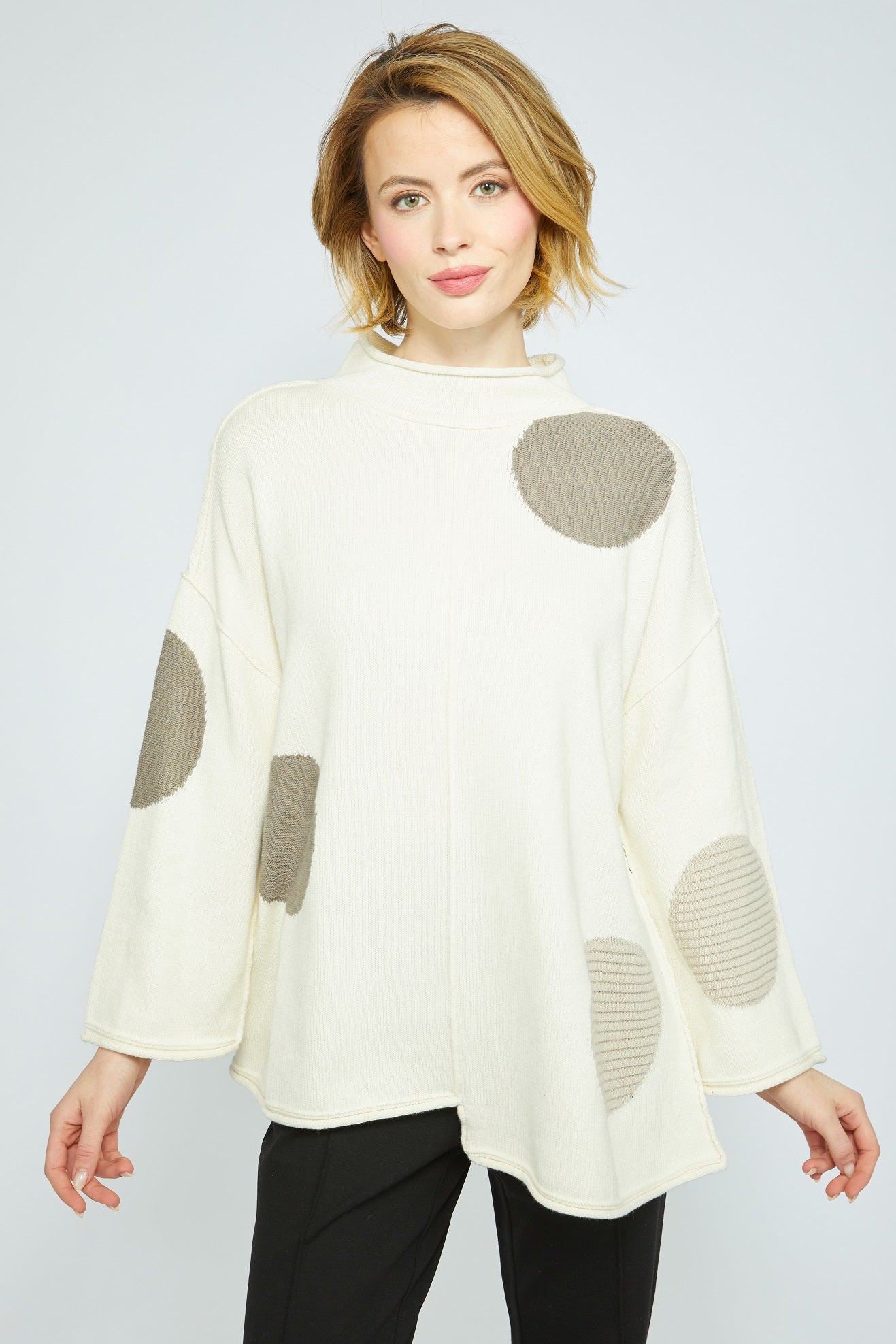 Olivia by Habitat's Circle Back Tunic in Winter White