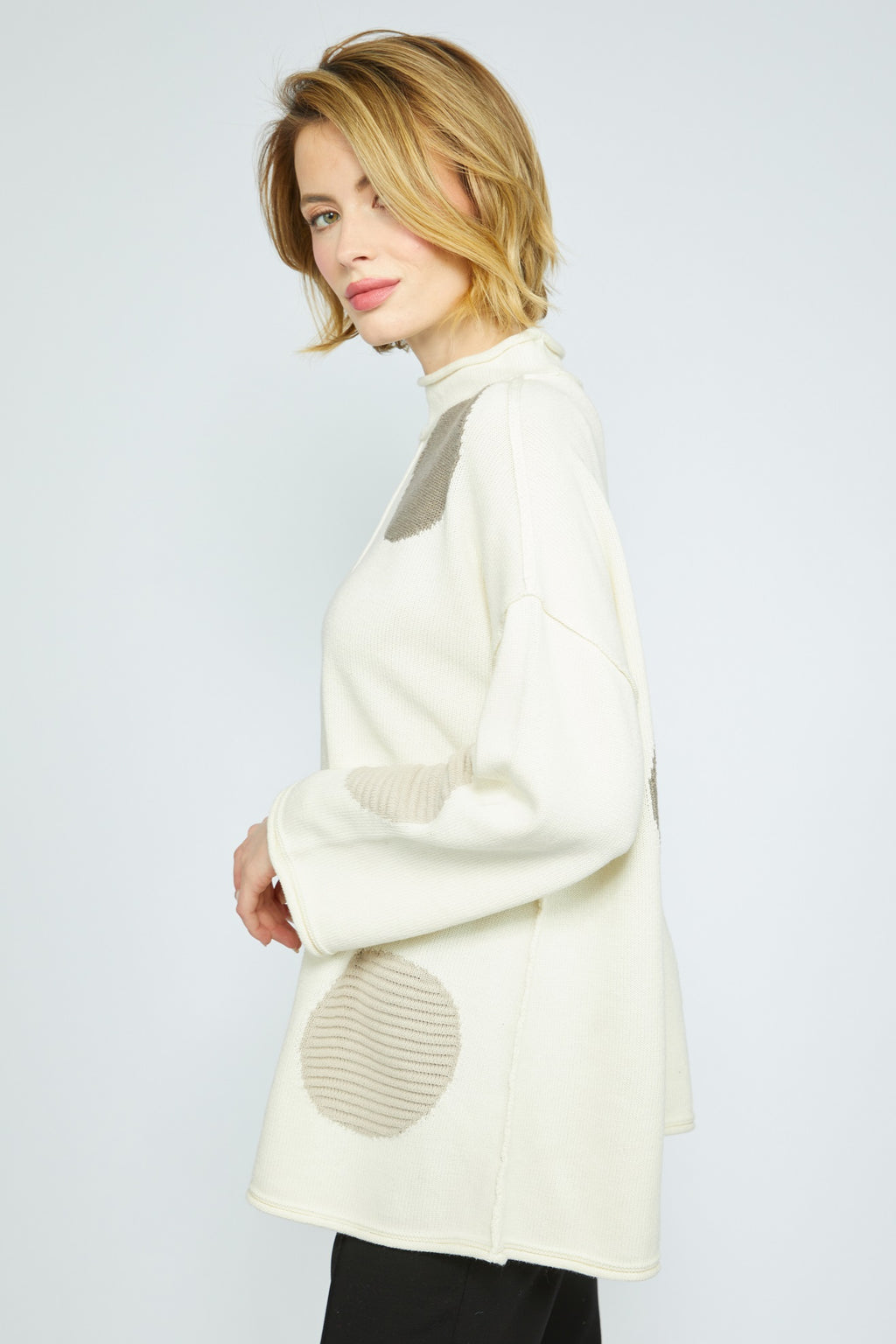 Olivia by Habitat's Circle Back Tunic in Winter White