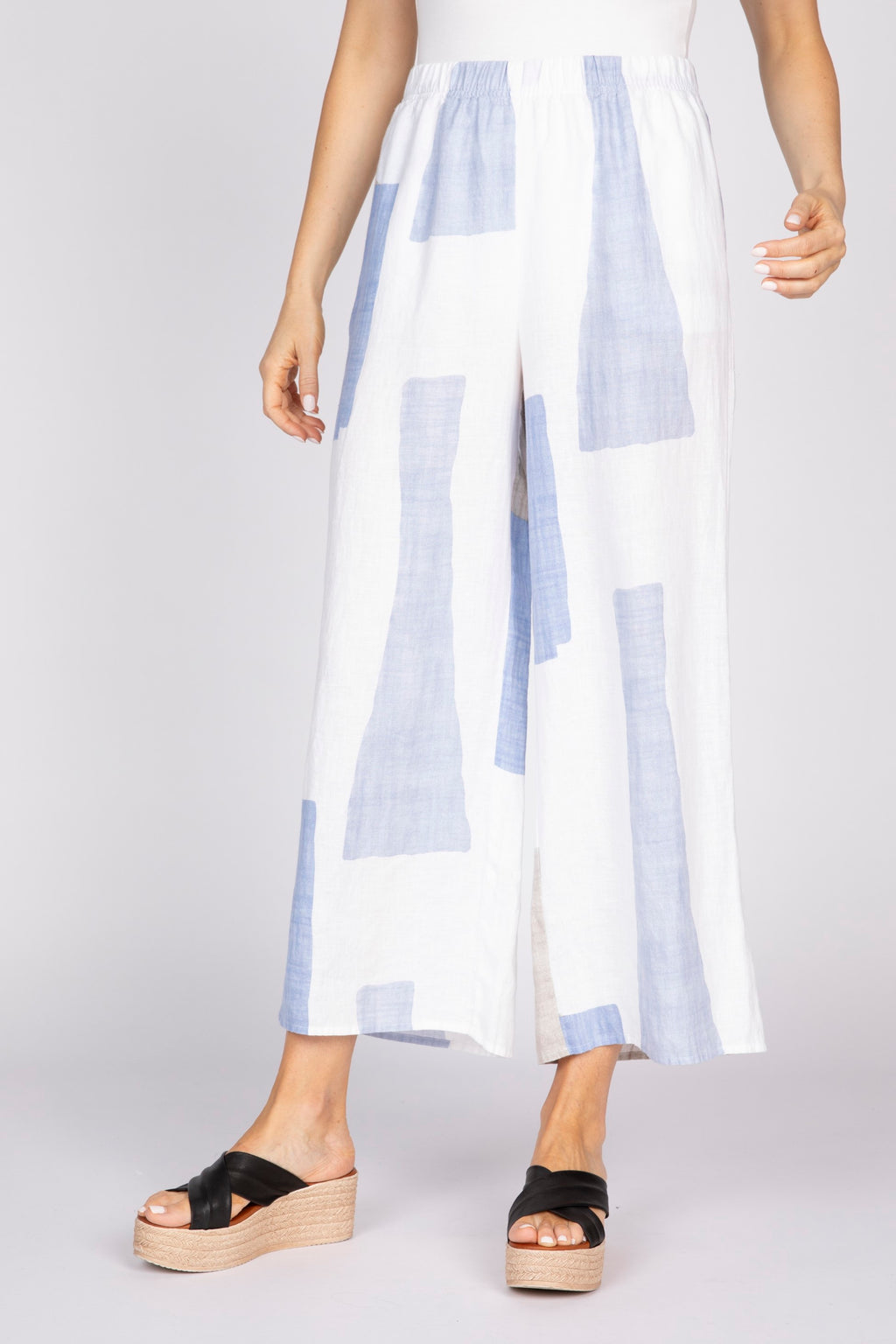 Olivia by Habitat Coastal Colorblock Breeze Pant in Blues