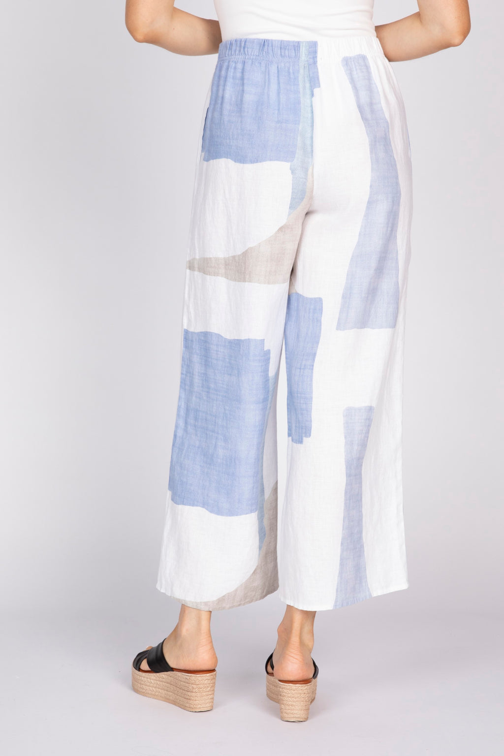 Olivia by Habitat Coastal Colorblock Breeze Pant in Blues