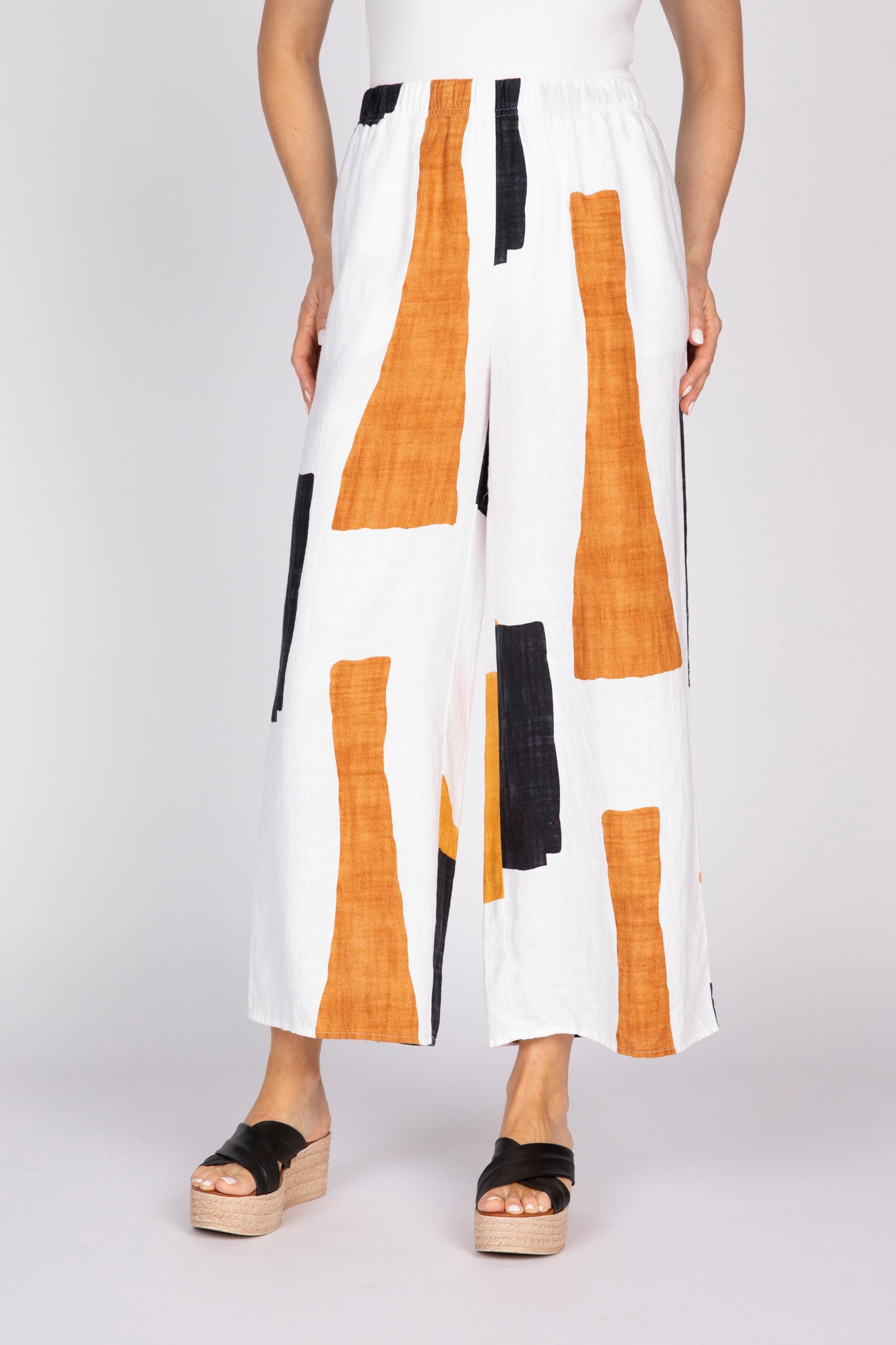 Olivia by Habitat Coastal Colorblock Breeze Pant in Neutral