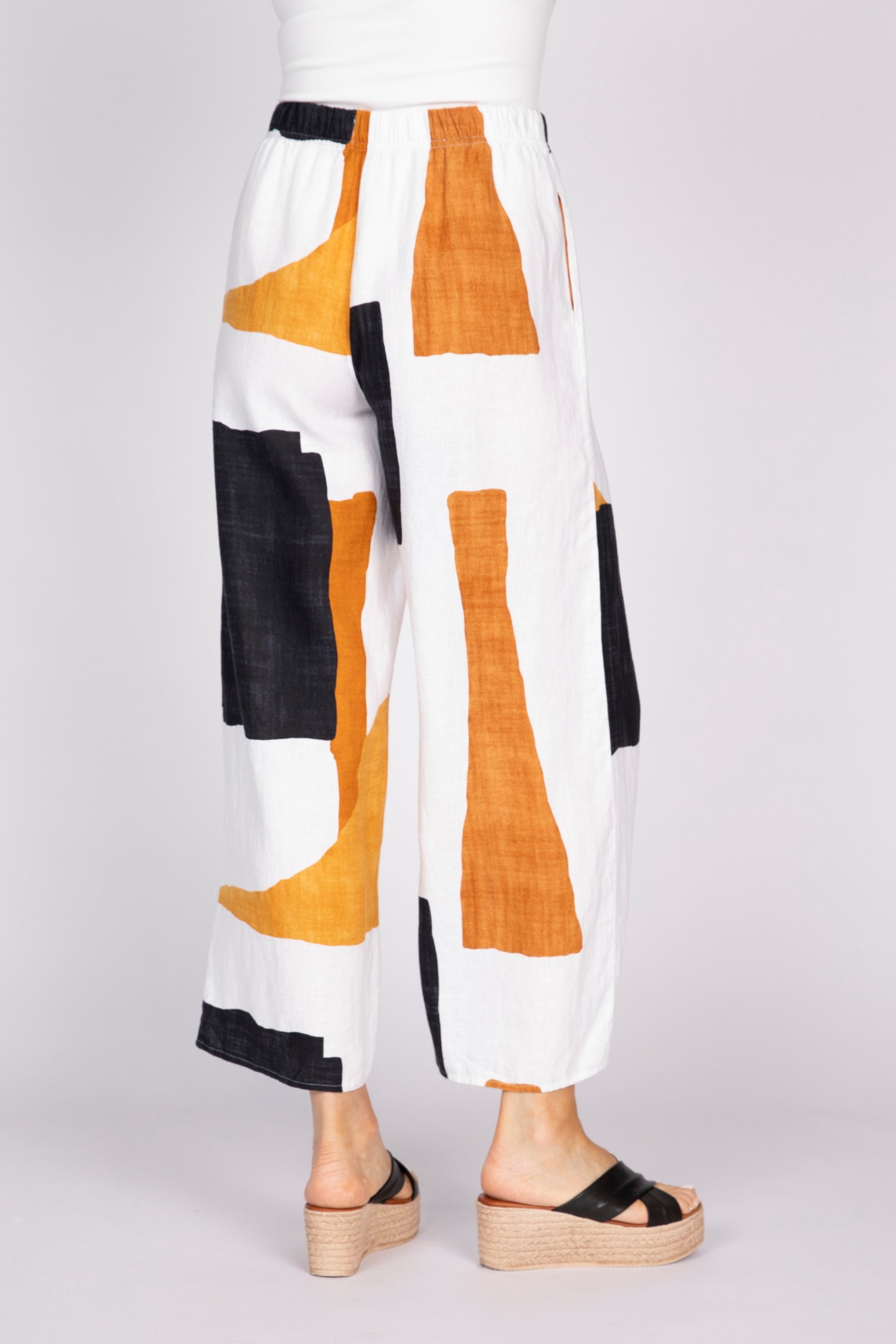 Olivia by Habitat Coastal Colorblock Breeze Pant in Neutral