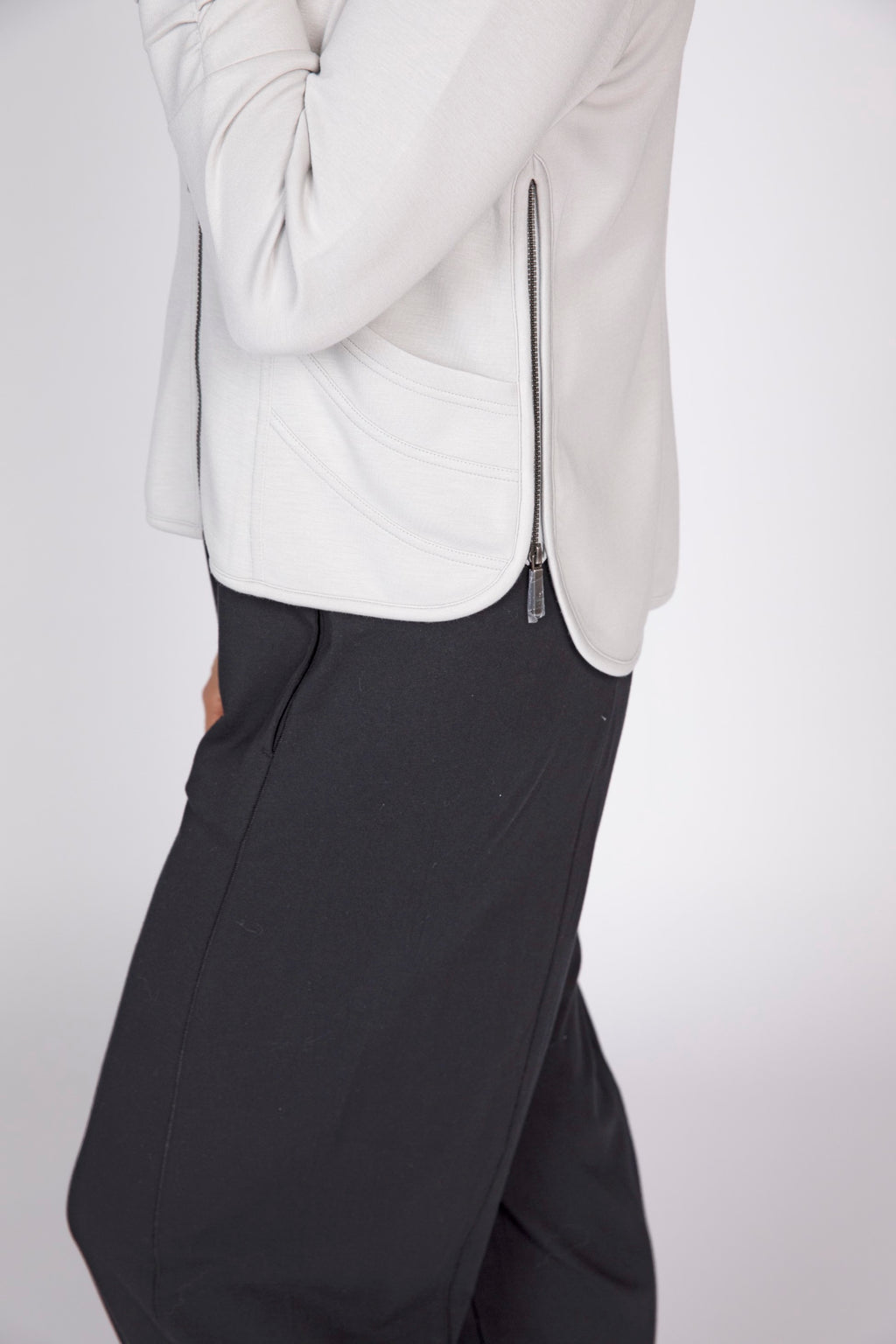 Olivia's Feather Lux Knit Travel Pant in Black