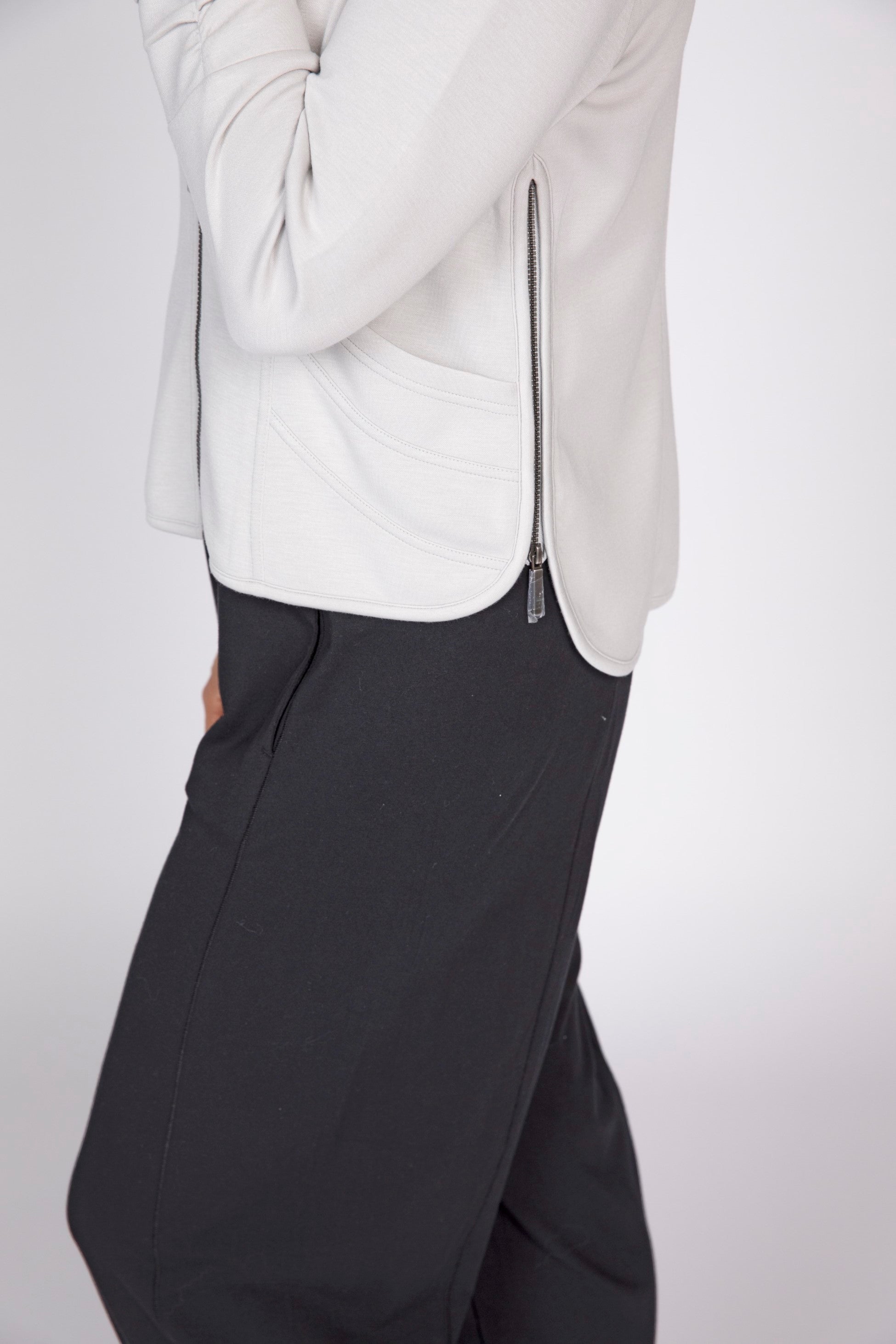 Olivia's Feather Lux Knit Travel Pant in Black