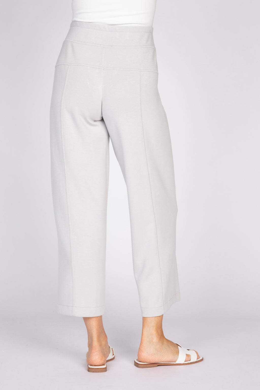 Olivia's Feather Lux Knit Travel Pant in Sand